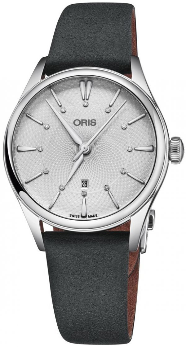 Oris Culture 01 561 7724 4051-07 5 17 34fc Kello Hopea / Nahka