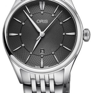 Oris Culture 01 561 7724 4053-07 8 17 79 Kello Harmaa / Teräs