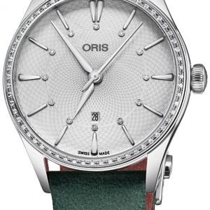 Oris Culture 01 561 7724 4951-07 5 17 35fc Kello Hopea / Nahka