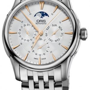 Oris Culture 01 582 7689 4021-07 8 21 77 Kello Hopea / Teräs