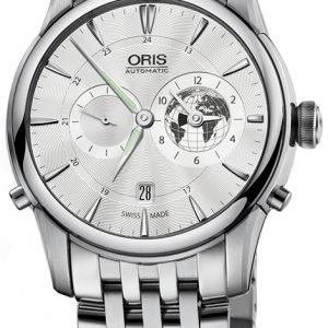 Oris Culture 01 690 7690 4081-07 8 22 77 Kello Hopea / Teräs