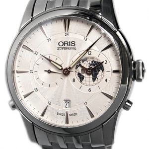 Oris Culture 01 690 7690 4081-Set Mb Kello Hopea / Teräs