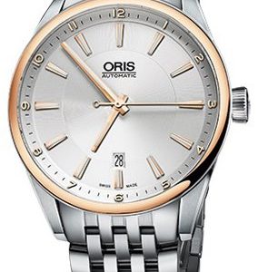 Oris Culture 01 733 7642 6331-07 8 21 80 Kello Hopea / Teräs