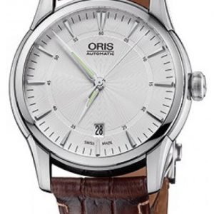 Oris Culture 01 733 7670 4051-07 1 21 73fc Kello Hopea / Nahka