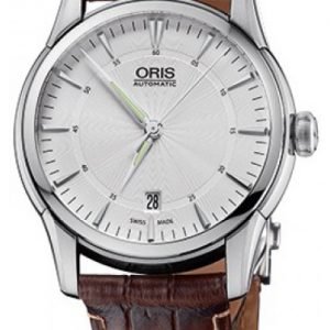 Oris Culture 01 733 7670 4051-07 5 21 70fc Kello Hopea / Nahka