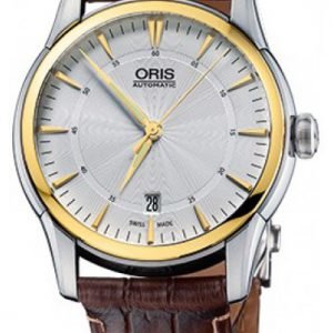 Oris Culture 01 733 7670 4351-07 1 21 73fc Kello Hopea / Nahka