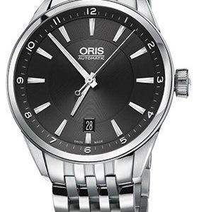 Oris Culture 01 733 7713 4034-07 8 19 80 Kello Musta / Teräs