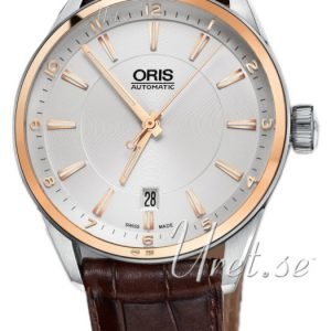 Oris Culture 01 733 7713 6331-07 5 19 80fc Kello Hopea / Nahka