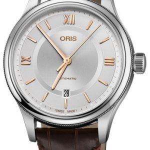 Oris Culture 01 733 7719 4071-07 5 20 32 Kello Hopea / Nahka