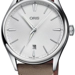 Oris Culture 01 733 7721 4051-07 5 21 32fc Kello Hopea / Nahka