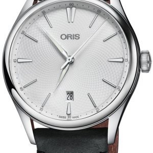 Oris Culture 01 733 7721 4051-07 5 21 34fc Kello Hopea / Nahka