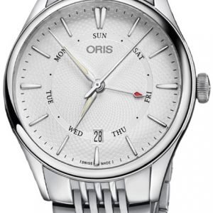 Oris Culture 01 755 7742 4051-07 8 21 79 Kello Hopea / Teräs