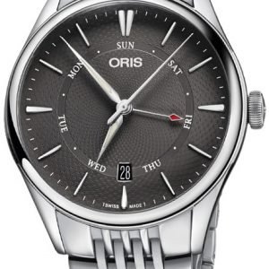 Oris Culture 01 755 7742 4053-07 8 21 79 Kello Harmaa / Teräs