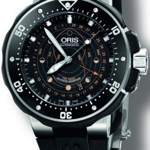 Oris Divers 01 761 7682 7134-Set Kello Musta / Kumi