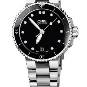 Oris Divers Aquis Date Diamonds 01 733 7652 4194-07 8 18 01p Kello