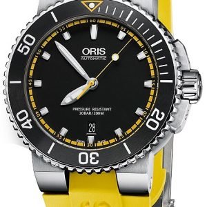 Oris Diving 01 733 7653 4127-07 4 26 33eb Kello Musta / Kumi