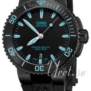 Oris Diving 01 733 7653 4725-07 4 26 34beb Kello Musta / Kumi