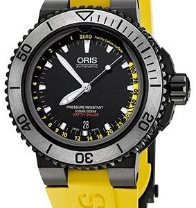 Oris Diving 01 733 7675 4754-Set Rs Kello Musta / Kumi