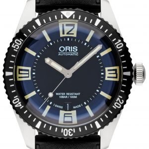 Oris Diving 01 733 7707 4035-07 4 20 18 Kello Sininen / Kumi