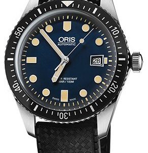 Oris Diving 01 733 7720 4055-07 4 21 18 Kello Sininen / Kumi