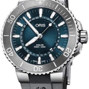 Oris Diving 01 733 7730 4125-Set Rs Kello Sininen / Kumi