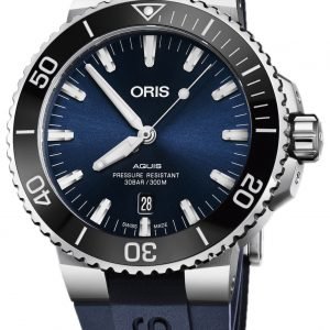 Oris Diving 01 733 7730 4135-07 4 24 65eb Kello Sininen / Kumi