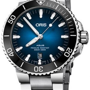 Oris Diving 01 733 7730 4185-Set Mb Kello Sininen / Teräs