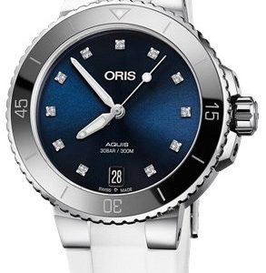 Oris Diving 01 733 7731 4195-07 4 18 63fc Kello Sininen / Kumi