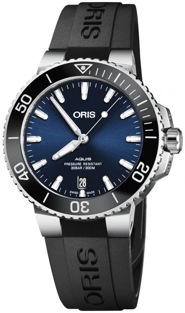 Oris Diving 01 733 7732 4135-07 4 21 64fc Kello Sininen / Kumi