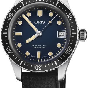 Oris Diving 01 733 7747 4055-07 4 17 18 Kello Sininen / Kumi