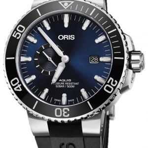 Oris Diving 01 743 7733 4135-07 4 24 64eb Kello Sininen / Kumi