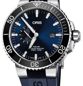 Oris Diving 01 743 7733 4135-07 4 24 65eb Kello Sininen / Kumi