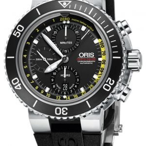 Oris Diving 01 774 7708 4154-Set Rs Kello Musta / Kumi