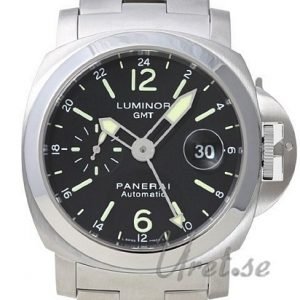 Panerai Contemporary Luminor Gmt Pam 297 Kello Musta / Teräs