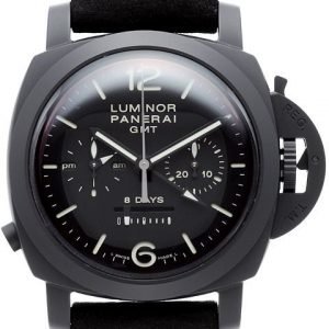 Panerai Special Luminor 1950 Ceramic 8 Days Chrono Monopulsante Gmt Pam 317 Kello