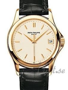 Patek Philippe Calatrava 5127j/001 Kello Hopea / Nahka