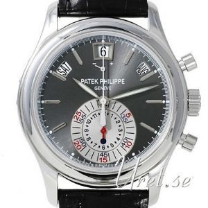 Patek Philippe Complicated 5960p/001 Kello Harmaa / Nahka