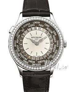 Patek Philippe Complicated World Time 7130g Kello Hopea / Nahka