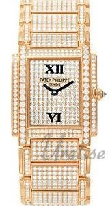 Patek Philippe Twenty~4 4910/50r/001 Kello Timanteilla / 18k