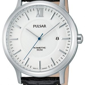 Pulsar Dress Par187x1 Kello Hopea / Nahka