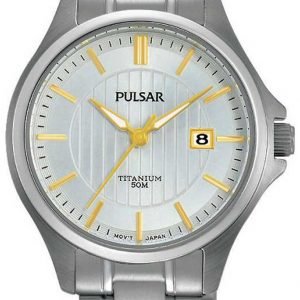 Pulsar Dress Ph7435x1 Kello Hopea / Titaani