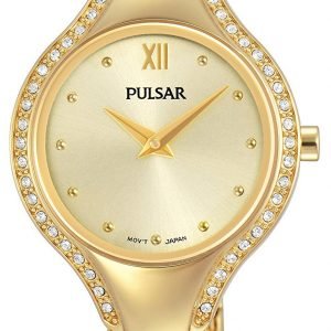 Pulsar Dress Pm2232x1 Kello Samppanja / Kullansävytetty Teräs