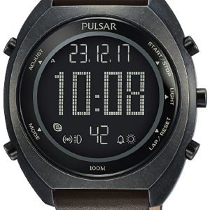 Pulsar Pulsar X P5a029x1 Kello Lcd / Nahka