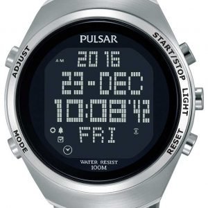 Pulsar Pulsar X Pq2055x1 Kello Lcd / Teräs