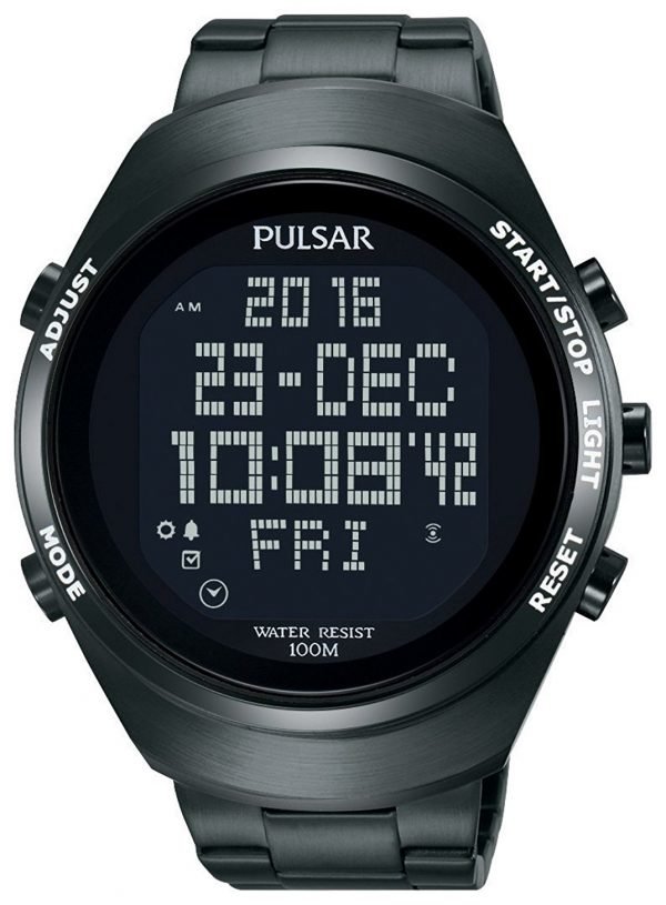 Pulsar Pulsar X Pq2057x1 Kello Lcd / Teräs