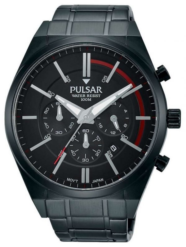 Pulsar Pulsar X Pt3705x1 Kello Musta / Teräs