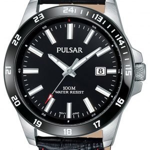 Pulsar Sport Ps9463x1 Kello Musta / Nahka