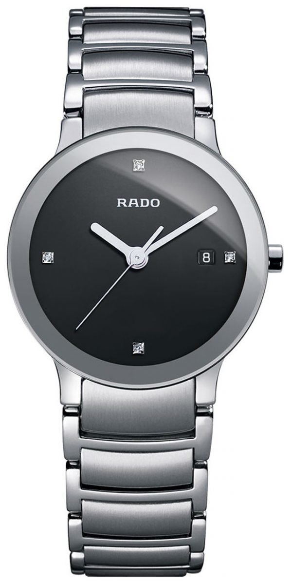 Rado Centrix R30928713 Kello Musta / Teräs