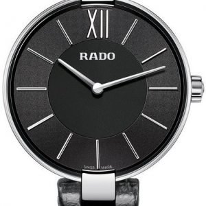 Rado Coupole R22850155 Kello Musta / Nahka