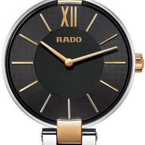 Rado Coupole R22850163 Kello Musta / Punakultasävyinen